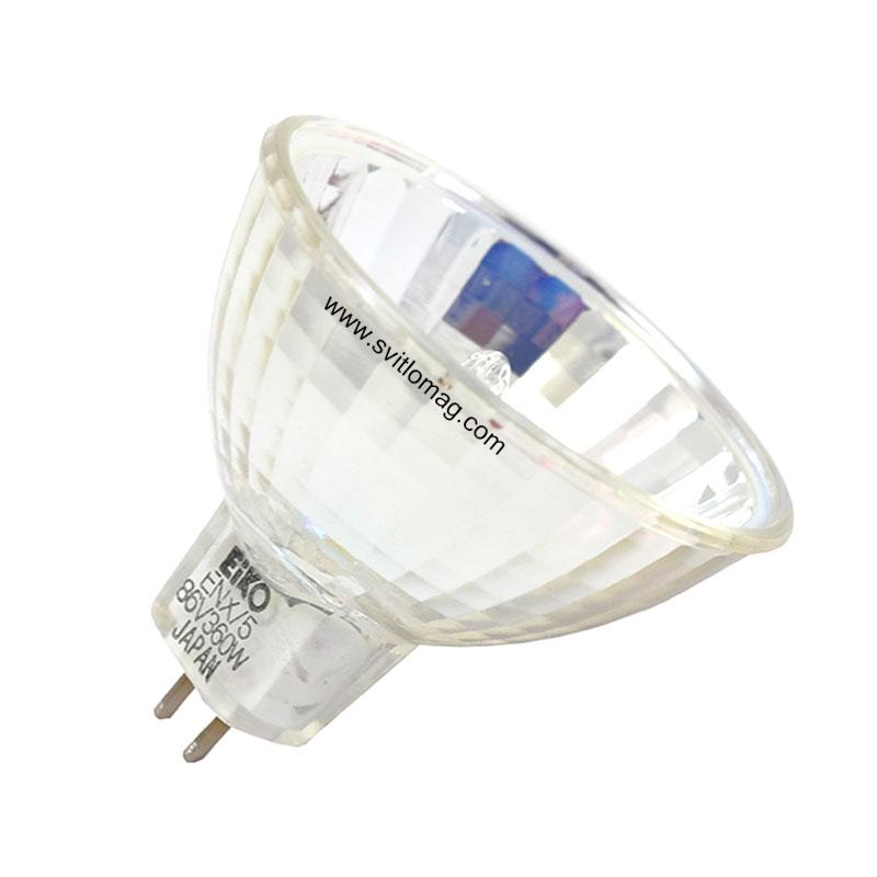 Лампа галогенна з відбивачем MR16 86v 360w EIKO ENX/5 GX5.3