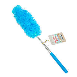 Піридастр для прибирання пилу Microfibre Duster 33-80 см блакитний, телескопічна позначка для змахування пилу (ST)
