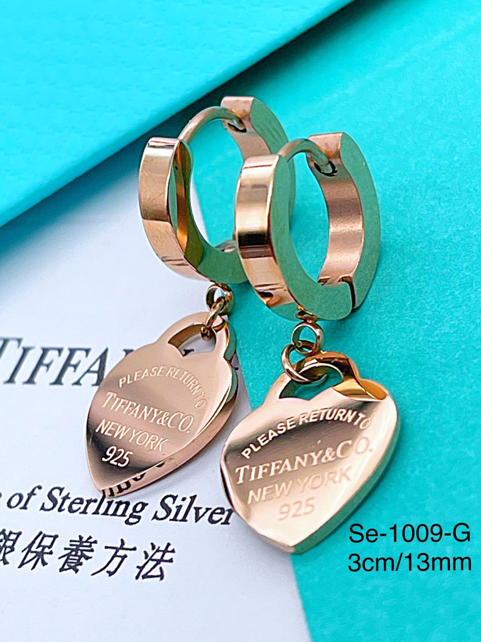 Сережки Stainlees Steel