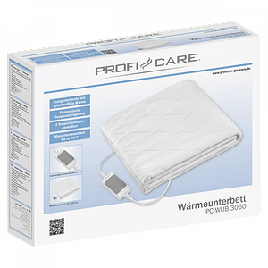 Електрична ковдра простирадла ProfiCare PC-WUB 3060 70 х 150 см 60 Вт Німеччина