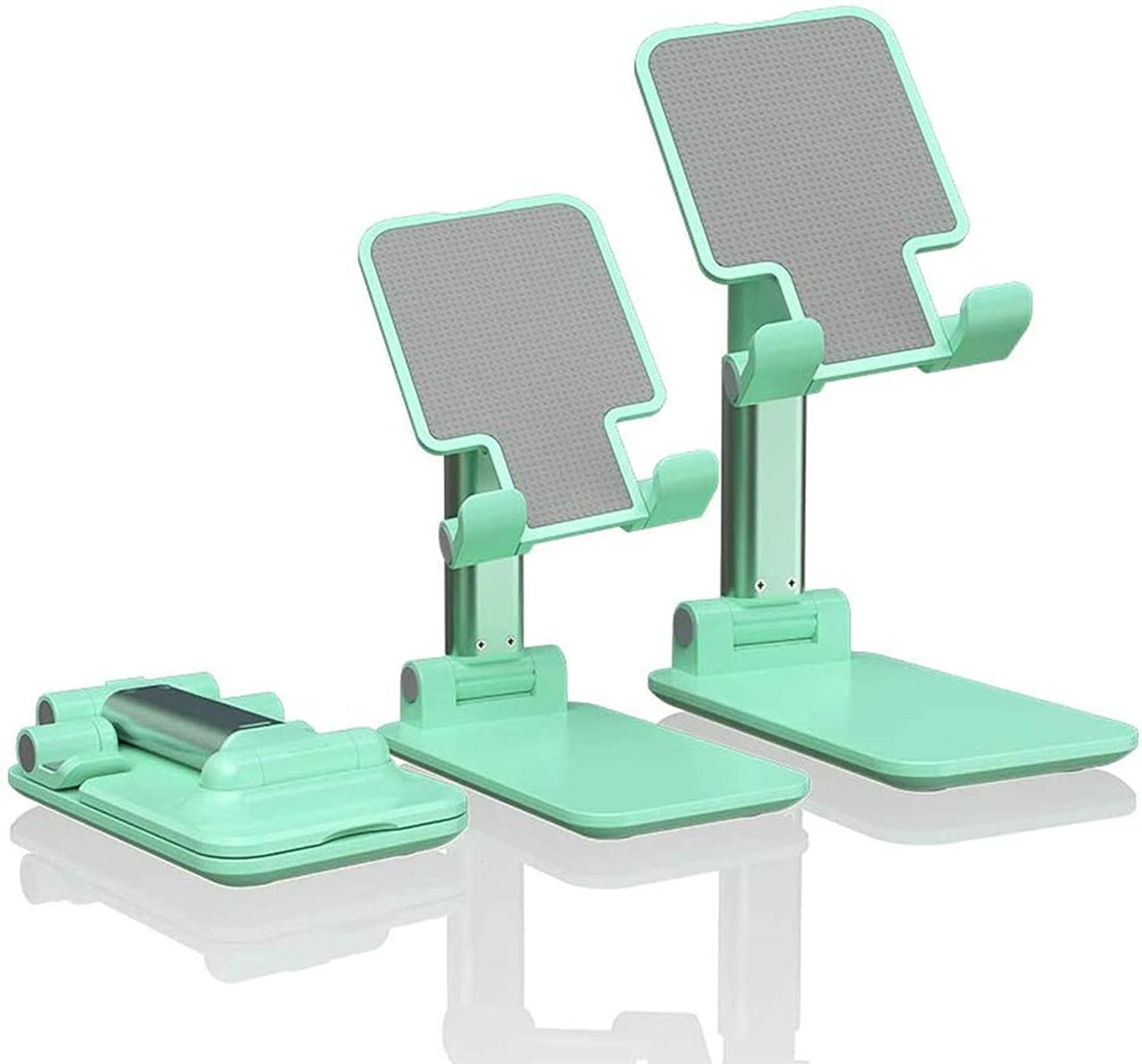 Складна підставка держатель для телефона, планшета Mobile Holder Green