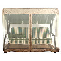 Москітна сітка до гойдалки з рівним дахом