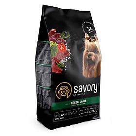 Сухий корм для собак малих порід Savory 8 кг (ягня)