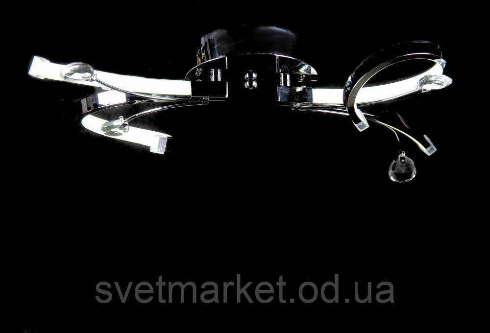 Декоративна люстра L1100/2-24W LED (CR)