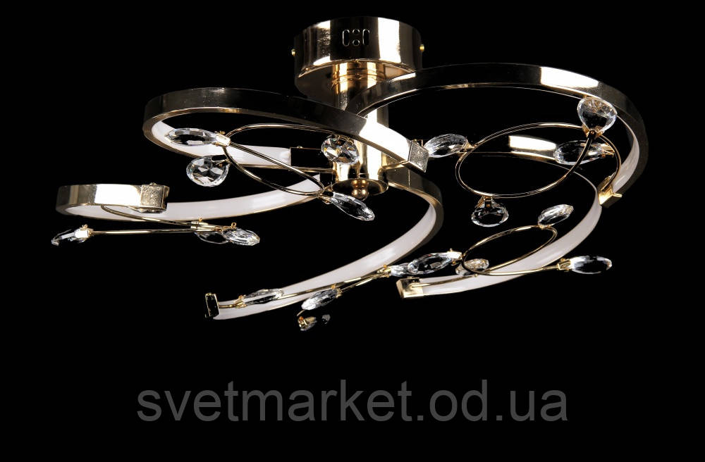 Світлодіодна сучасна люстра L1095/5-50W LED (FG)
