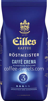 Кава зернова J. J. Darboven EILLES Selection Caffe Crema Rostmeister 1кг, фото 2