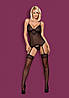 Корсет еротичний -Obsessive 820-COR-1 corset & panties L/XL, фото 6