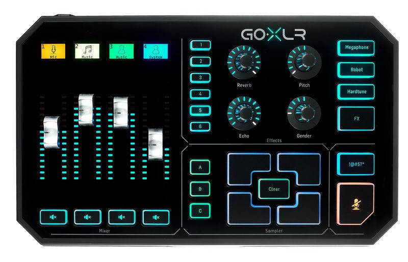 TC Helicon GO XLR 配信向け多機能オーディオインターフェー TC Helicon GO XLR 配信向け多機能オーディオインターフェー 楽天市場