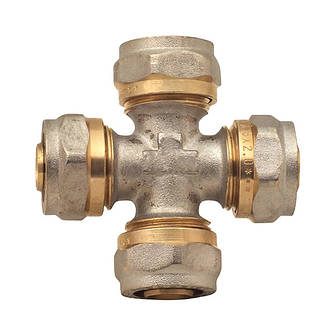 ТРІЙНИК ЗАТИСКНИЙ ДЛЯ МЕТАЛОПЛАСТИКОВОЇ ТРУБИ