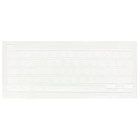 Накладка силікон на клавіатуру для Apple MacBook Pro 16" A2141 (2019) UK (010470) (clear)