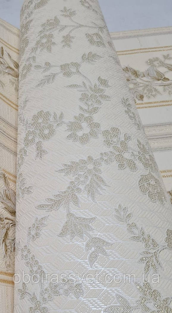 Шпалери Кантрі 3 5662-05 вінілові,стандартний рулон завдовжки 10 м, ширина 0.53 м