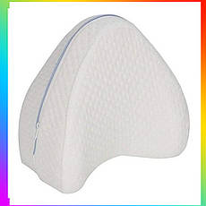 Ортопедична подушка для ніг Leg pillow Ортопедична подушка для ніг анатомічна з ефектом пам'яті BF, фото 4