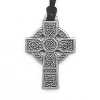 Амулет Кельтский Крест Серебрение / Амулет Кельтский Крест Серебрение 3x2 см