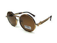Солнцезащитные мужские очки круглой формы Matrix Polaroid