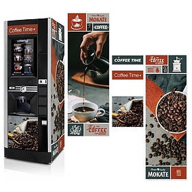 Наклейка на кавовий автомат Rheavendors Luce x2 touchTV