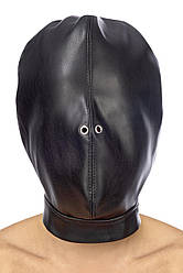 Капюшон для БДСМ Fetish Tentation Closed BDSM in hood leatherette