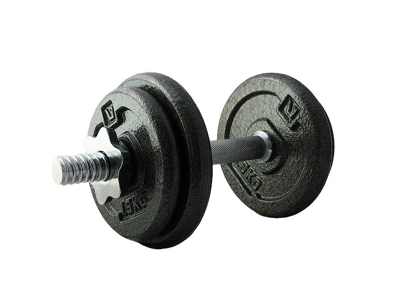 Гантель набірна 10кг 1шт LiveUp DUMBELL SET, фото 1
