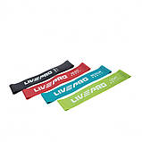 Набір фітнес гумок 4шт LivePro RESISTANCE LOOPS BANDS, фото 2