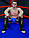 Рукавиці для MMA PowerPlay 3058 Чорно-Червоні M, фото 8