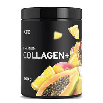 Колаген, KFD Premium Collagen 400 грамів, Лимон Апельсин