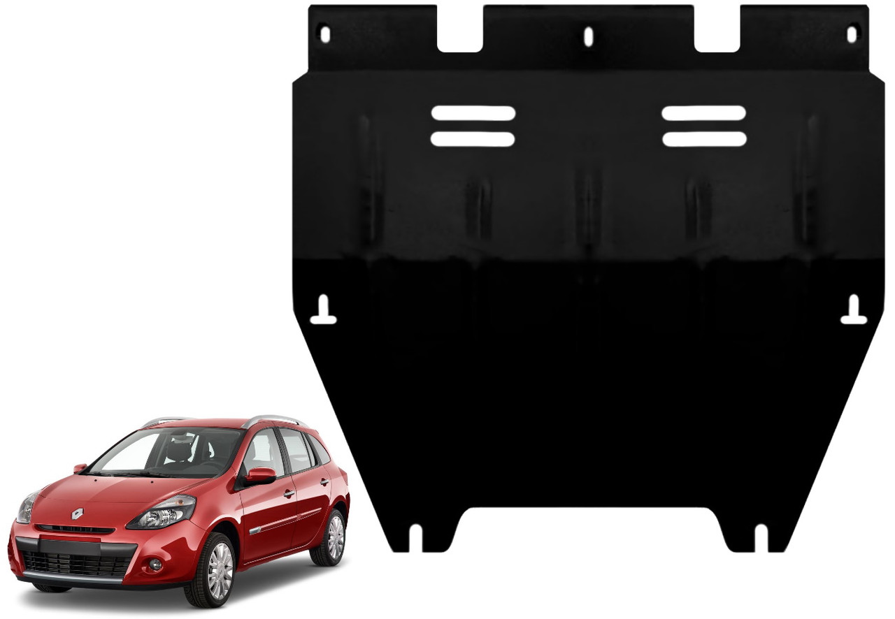 Захист двигуна Renault Clio III 2005-2012, фото 1
