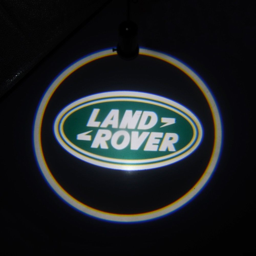 Підсвічування дверей авто з логотипо LAND ROVER (універсальна - врізна) G4 5вт LED LOGO