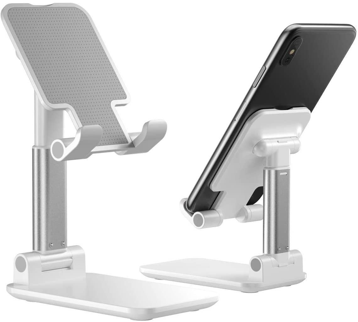 Складная подставка держатель для телефона, планшета Mobile Holder White - фото 1 - id-p1416025451