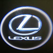 Підсвічування дверей авто з логотипом LEXUS silver (універсальна - врізна) G4 5вт LED LOGO