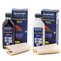 Поліроль для лакової шкіри Saphir Vernis Rife, 100 мл Чорний/Біскольоровий