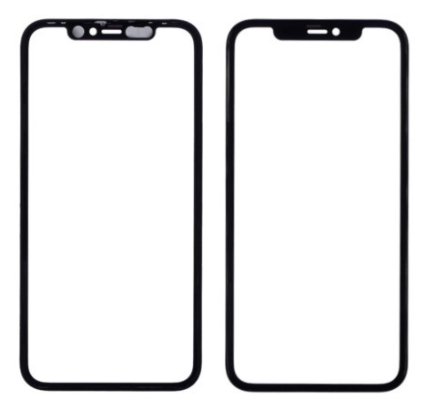 Скло екрану для Apple iPhone 11 з OCA плівкою HC в рамці (Чорне) Оригінал Китай
