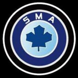 Підсвічування дверей авто з логотипом SMA (універсальна - врізна) G4 5вт LED LOGO