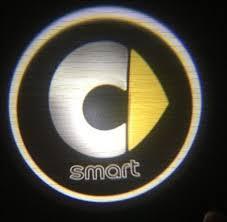 Підсвічування дверей авто з логотипом SMART (універсальна - врізна) G4 5вт LED LOGO