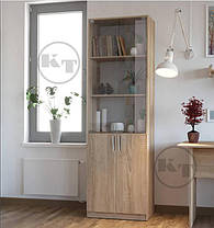 Книжкова шафа КШ-6 1950х600х366мм Компаніт, фото 3