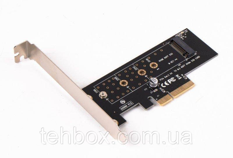 Адаптер для SSD-накопичувача формата M.2 NVMe PCI 3.0 X4 Agestar AS-MC01 - фото 1 - id-p1416050050