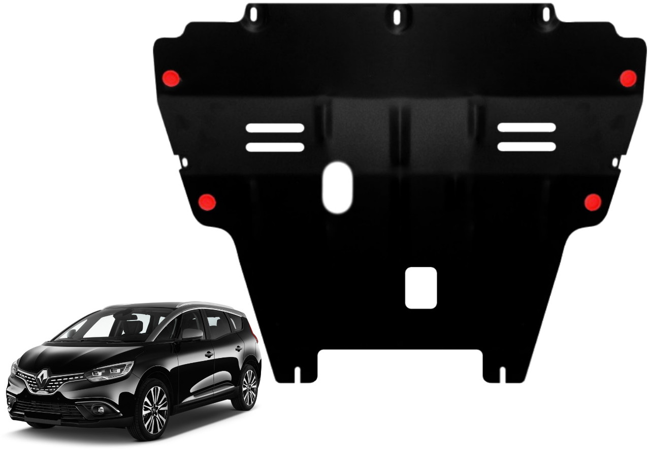 Захист двигуна Renault Grand Scenic IV 2016-2021, фото 1