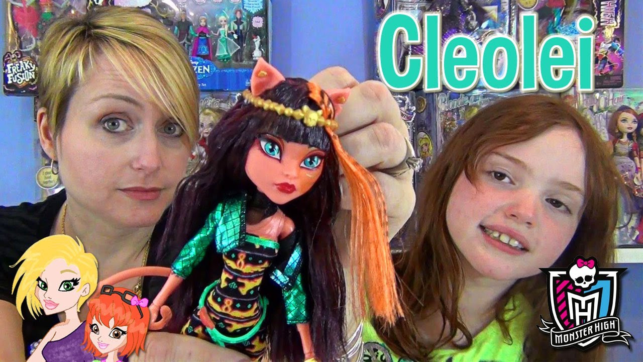 Клеолей Слияние монстров Monster High Freaky Fusion Cleolei Doll - фото 6 - id-p208447185