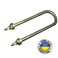 Тен водяній оцинкований 1,0 кВт (дуга), Діаметр-13, різьблення 18мм Україна