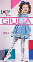 Яскраві колготки для дівчаток з геометричним малюнком TM GIULIA