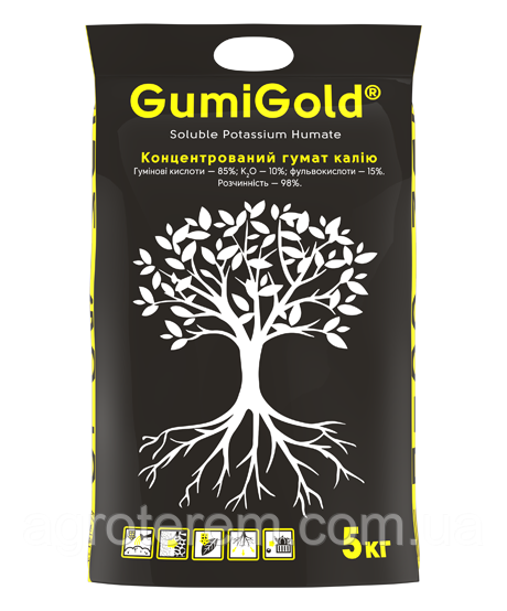 Гумі голд 5кг "Gumi Gold" Гумат калію