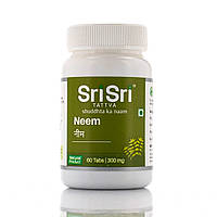 Нім, Шрі Аюрведа, Neem, Sri Sri Ayurveda, 60 таб