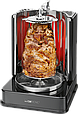 Мультигриль Clatronic kebab вертикальний чорний DVG 3686, фото 8