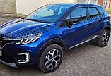 Дефлектори вікон (вітровики) Renault CAPTUR 2013-2019 (Autoclover A191), фото 2