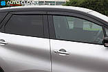 Дефлектори вікон (вітровики) Renault CAPTUR 2013-2019 (Autoclover A191), фото 4