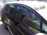 Дефлектори вікон (вітровики) Renault CAPTUR 2013-2019 (Autoclover A191), фото 7