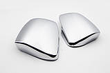Хром накладки на дзеркала Hyundai Santa Fe 2015-2018 (Autoclover C474), фото 5