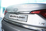 Хром накладка на кришку багажника Huyndai Sonata LF 2014-2016 (Autoclover C765), фото 2