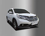 Дефлектор капоту, мухобойка Honda CR-V 2012-2016 (Autoclover D565), фото 3