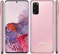 Смартфон Samsung Galaxy S20 5G SM-G981U 128gb 1sim Pink, 12+12+64/10Мп, 6.2", Snapdragon 865, 4000mAh, 12 мес