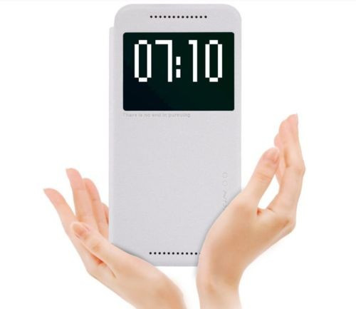 Чохол книжка для HTC One M9 - Nillkin Sparkle Білий