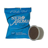 Капсулы NERO AROMA Decaffeinato (50шт) 8019650000874